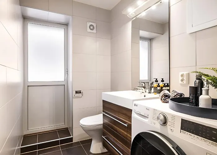 Bright Top-Floor Apartment With Sea View Daire Bergen