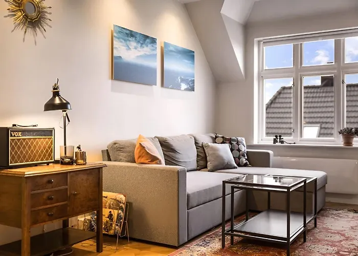 Apartmán Bright Top-Floor Apartment With Sea View